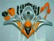 08-11 Orange Silber Honda CBR1000RR Motorrad Verkleidung 08-11 Orange Silber Honda CBR1000RR Motorrad Verkleidung
