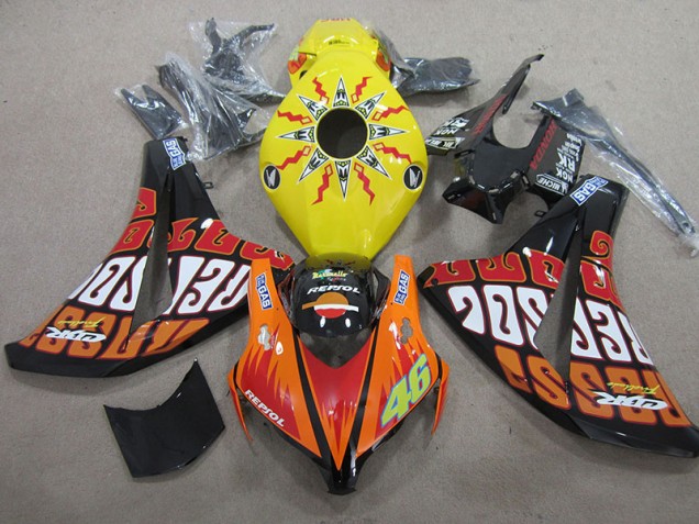 08-11 Repsol 46 Honda CBR1000RR Motorrad Verkleidung