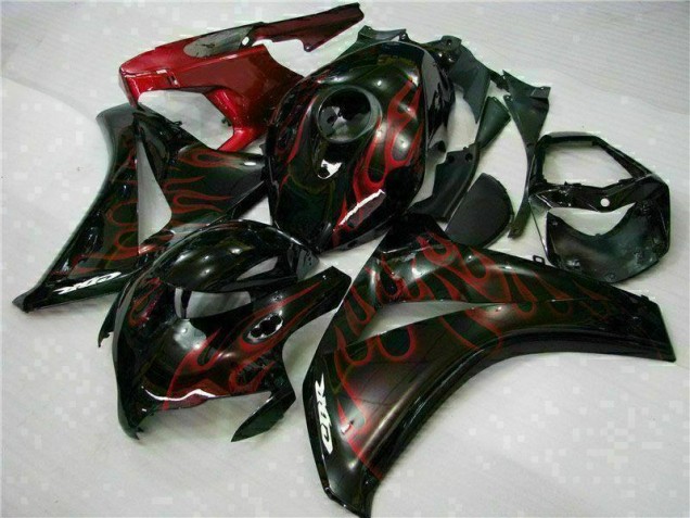 08-11 Rot Flamme Honda CBR1000RR Motorrad Verkleidung 08-11 Rot Flamme Honda CBR1000RR Motorrad Verkleidung
