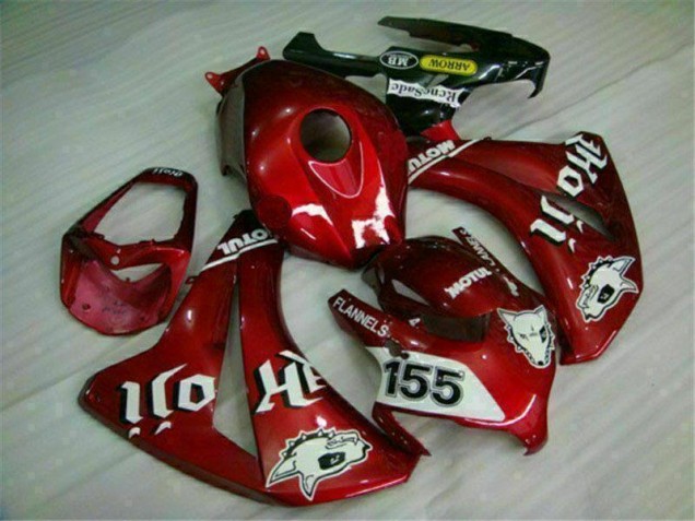 08-11 Rot Honda CBR1000RR Motorrad Verkleidungen 08-11 Rot Honda CBR1000RR Motorrad Verkleidungen