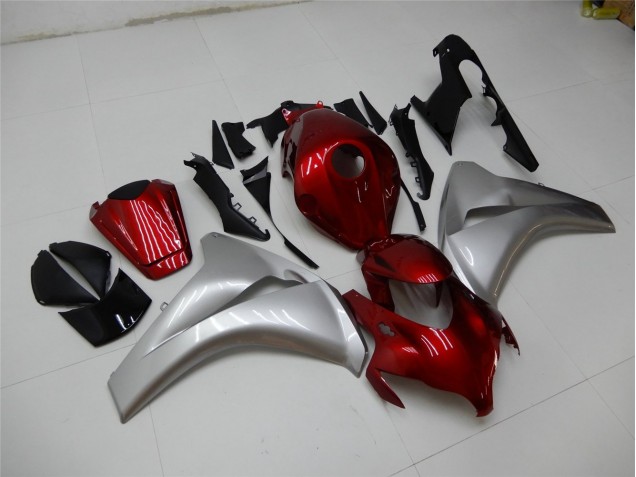 08-11 Rot Silber Honda CBR1000RR Motorrad Verkleidung 08-11 Rot Silber Honda CBR1000RR Motorrad Verkleidung