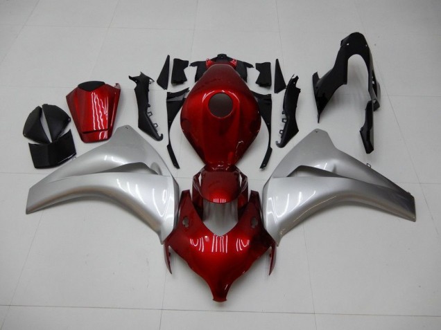 08-11 Rot Silber Honda CBR1000RR Motorrad Verkleidung 08-11 Rot Silber Honda CBR1000RR Motorrad Verkleidung