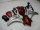 08-11 Rot Silber Honda CBR1000RR Motorrad Vollverkleidung