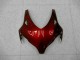 08-11 Rot Silber Honda CBR1000RR Motorrad Vollverkleidung