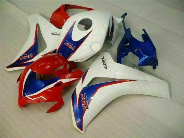 08-11 Rot Weiß Blau Honda CBR1000RR Motorrad Verkleidung