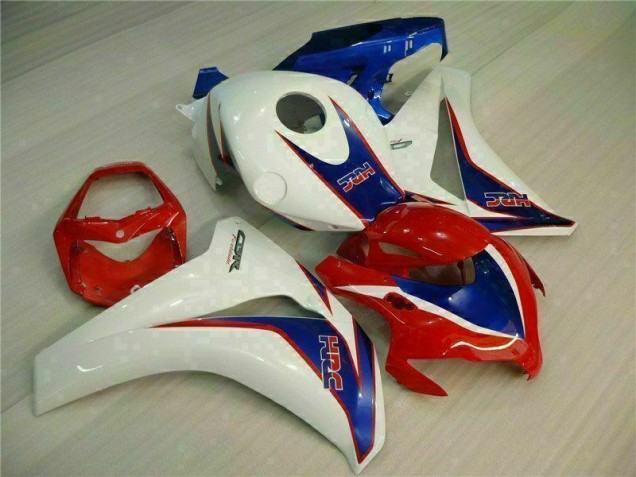 08-11 Rot Weiß Blau Honda CBR1000RR Motorrad Verkleidung