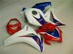 08-11 Rot Weiß Blau Honda CBR1000RR Motorrad Verkleidung
