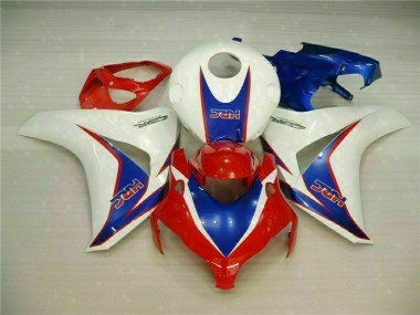08-11 Rot Weiß Blau Honda CBR1000RR Motorrad Verkleidung