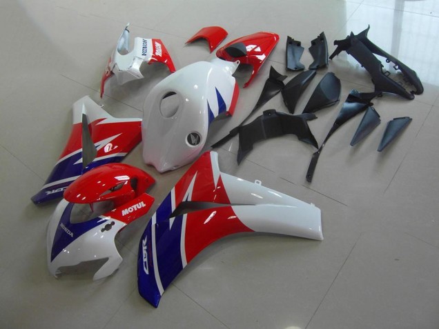 08-11 Rot Weiß Blau Motul Honda CBR1000RR Motorrad Verkleidung 08-11 Rot Weiß Blau Motul Honda CBR1000RR Motorrad Verkleidung