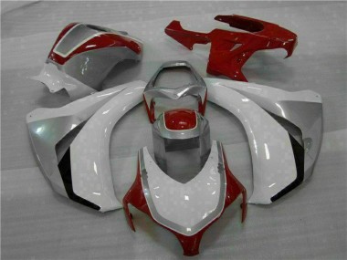 08-11 Rot Weiß Honda CBR1000RR Motorrad Verkleidungen & Plastik