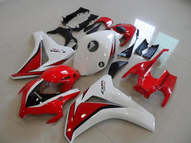 08-11 Rot Weiß Honda CBR1000RR Motorrad Vollverkleidung 08-11 Rot Weiß Honda CBR1000RR Motorrad Vollverkleidung