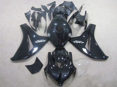 08-11 Schwarz Honda CBR1000RR Motorrad Verkleidung Komplett Sets