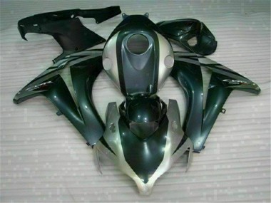 08-11 Schwarz Silber Honda CBR1000RR Motorrad Verkleidung