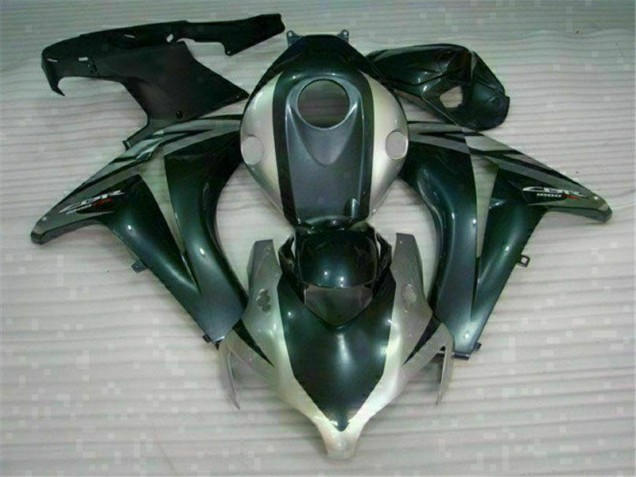 08-11 Schwarz Silber Honda CBR1000RR Motorrad Verkleidung