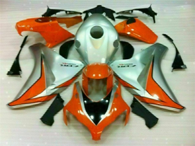 08-11 Silber Orange Honda CBR1000RR Motorrad Verkleidung 08-11 Silber Orange Honda CBR1000RR Motorrad Verkleidung