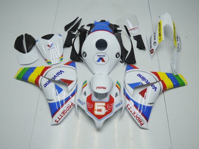 08-11 Valvoline 5 Honda CBR1000RR Motorrad Verkleidung 08-11 Valvoline 5 Honda CBR1000RR Motorrad Verkleidung