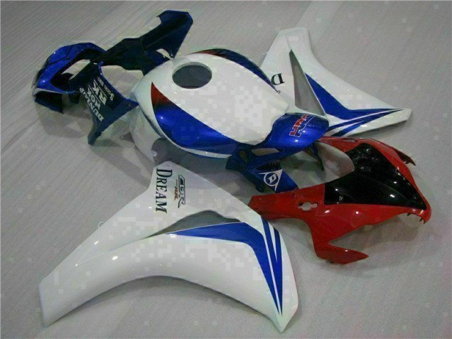 08-11 Weiß Blau Honda CBR1000RR Motorrad Verkleidungen 08-11 Weiß Blau Honda CBR1000RR Motorrad Verkleidungen