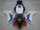 08-11 Weiß Blau Honda CBR1000RR Motorrad Verkleidungen 08-11 Weiß Blau Honda CBR1000RR Motorrad Verkleidungen
