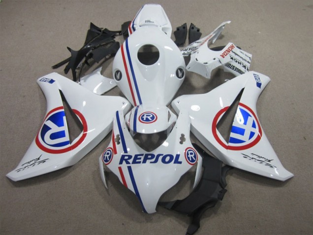 08-11 Weiß Blau Repsol Honda CBR1000RR Motorrad Vollverkleidung 08-11 Weiß Blau Repsol Honda CBR1000RR Motorrad Vollverkleidung