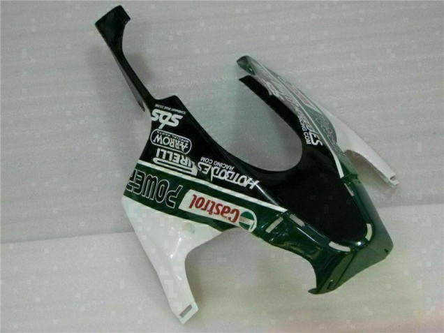 08-11 Weiß Castrol 4 Honda CBR1000RR Motorrad Verkleidung