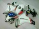 08-11 Weiß Honda CBR1000RR Motorrad Vollverkleidung