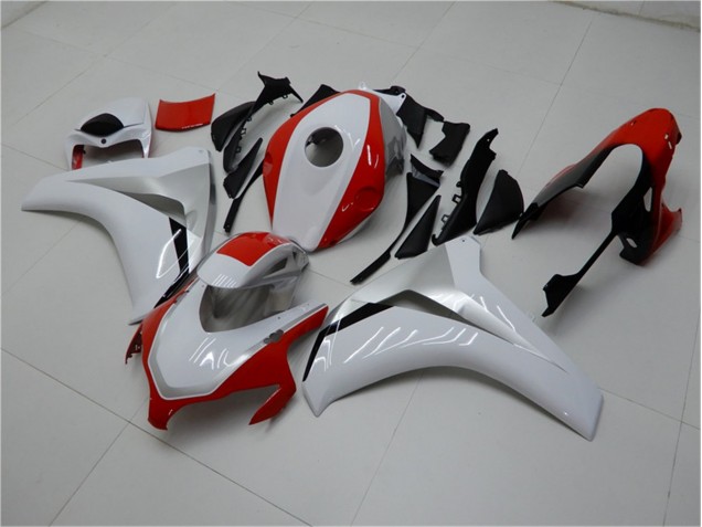 08-11 Weiß Rot Honda CBR1000RR Motorrad Verkleidung