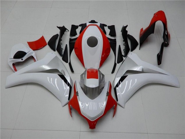 08-11 Weiß Rot Honda CBR1000RR Motorrad Verkleidung