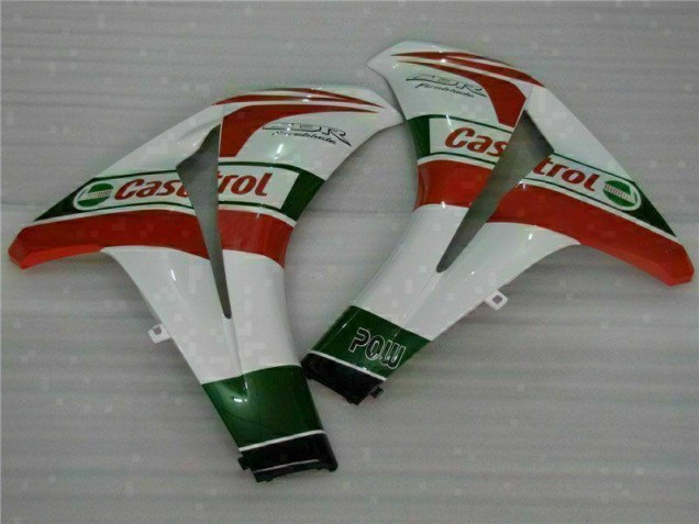 08-11 Weiß Rot Honda CBR1000RR Motorrad Verkleidungen 08-11 Weiß Rot Honda CBR1000RR Motorrad Verkleidungen