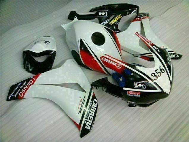 08-11 Weiß Schwarz Honda CBR1000RR Motorrad Verkleidung & Plastik 08-11 Weiß Schwarz Honda CBR1000RR Motorrad Verkleidung & Plastik