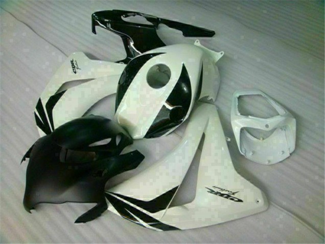 08-11 Weiß Schwarz Honda CBR1000RR Motorrad Vollverkleidung 08-11 Weiß Schwarz Honda CBR1000RR Motorrad Vollverkleidung