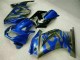 08-12 Blau Kawasaki EX250 Motorrad Verkleidung