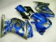 08-12 Blau Kawasaki EX250 Motorrad Verkleidung