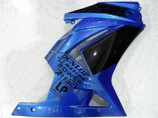 08-12 Blau Schwarz Kawasaki EX250 Motorrad Verkleidung 08-12 Blau Schwarz Kawasaki EX250 Motorrad Verkleidung