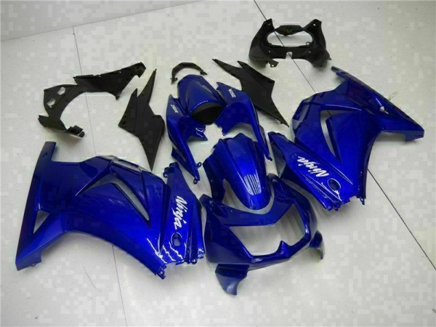 08-12 Blau Schwarz Weiß Ninja Kawasaki EX250 Motorrad Verkleidungen 08-12 Blau Schwarz Weiß Ninja Kawasaki EX250 Motorrad Verkleidungen