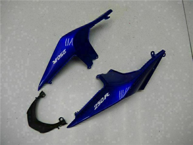 08-12 Blau Schwarz Weiß Ninja Kawasaki EX250 Motorrad Verkleidungen 08-12 Blau Schwarz Weiß Ninja Kawasaki EX250 Motorrad Verkleidungen