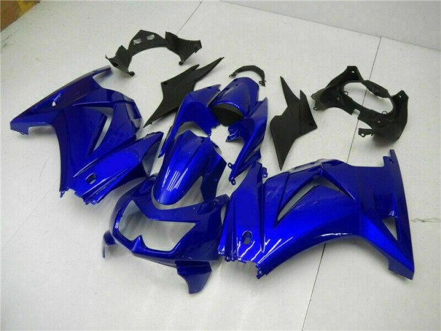 08-12 Glänzend Blau Kawasaki EX250 Motorrad Verkleidung