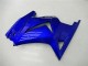 08-12 Glänzend Blau Kawasaki EX250 Motorrad Verkleidung