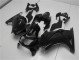08-12 Glänzend Schwarz Kawasaki EX250 Motorrad Verkleidung 08-12 Glänzend Schwarz Kawasaki EX250 Motorrad Verkleidung