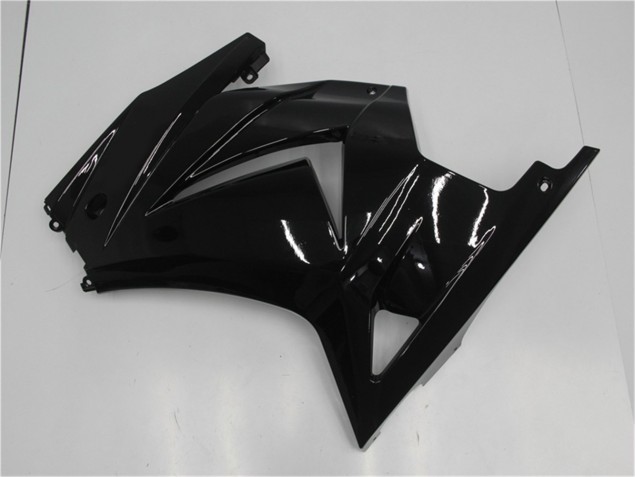 08-12 Glänzend Schwarz Kawasaki EX250 Motorrad Verkleidung 08-12 Glänzend Schwarz Kawasaki EX250 Motorrad Verkleidung