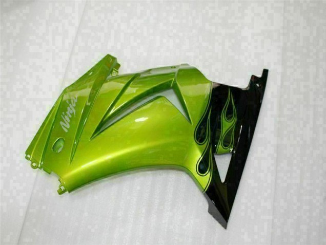 08-12 Grün Schwarz Kawasaki EX250 Motorrad Verkleidung & Plastik 08-12 Grün Schwarz Kawasaki EX250 Motorrad Verkleidung & Plastik