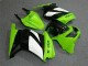 08-12 Grün Schwarzer Ninja Kawasaki EX250 Motorrad Verkleidung 08-12 Grün Schwarzer Ninja Kawasaki EX250 Motorrad Verkleidung
