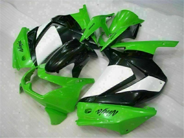 08-12 Grün Schwarzer Ninja Kawasaki EX250 Motorrad Vollverkleidung 08-12 Grün Schwarzer Ninja Kawasaki EX250 Motorrad Vollverkleidung