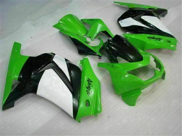 08-12 Grün Schwarzer Ninja Kawasaki EX250 Motorrad Vollverkleidung & Plastik 08-12 Grün Schwarzer Ninja Kawasaki EX250 Motorrad Vollverkleidung & Plastik