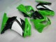 08-12 Grün Schwarzer Ninja Kawasaki EX250 Motorrad Vollverkleidung & Plastik 08-12 Grün Schwarzer Ninja Kawasaki EX250 Motorrad Vollverkleidung & Plastik