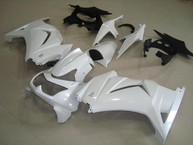 08-12 Perl weiß Kawasaki ZX250R Motorrad Verkleidung 08-12 Perl weiß Kawasaki ZX250R Motorrad Verkleidung