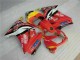 08-12 Rot Gelb Kawasaki EX250 Motorrad Verkleidung 08-12 Rot Gelb Kawasaki EX250 Motorrad Verkleidung
