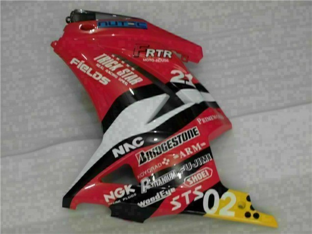 08-12 Rot Gelb Kawasaki EX250 Motorrad Verkleidung 08-12 Rot Gelb Kawasaki EX250 Motorrad Verkleidung