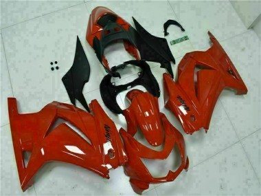08-12 Rot Schwarz Ninja Kawasaki EX250 Motorrad Verkleidung