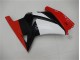 08-12 Rot Schwarz Weiß Kawasaki EX250 Motorrad Verkleidung