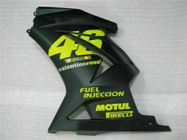 08-12 Schwarz Gelb 46 Kawasaki EX250 Motorrad Verkleidung 08-12 Schwarz Gelb 46 Kawasaki EX250 Motorrad Verkleidung